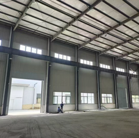 Bâtiment préfabriqué à structure métallique, entrepôt, salle de sport, service de soudage, atelier, usine