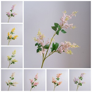 ดอกไม้ประดิษฐ์ CallaFloral Baby's Breath สีเขียว ชมพู ม่วง สำหรับตกแต่งภายใน ทำจากโพลีเอสเตอร์ น้ำหนัก 86 กรัม รุ่น CL37100 - Product Image 3