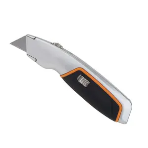 철회 가능한 잎 단추 산업 안전 실용적인 칼 상자 cuter 칼을 가진 빠른 열려있는 실용적인 칼