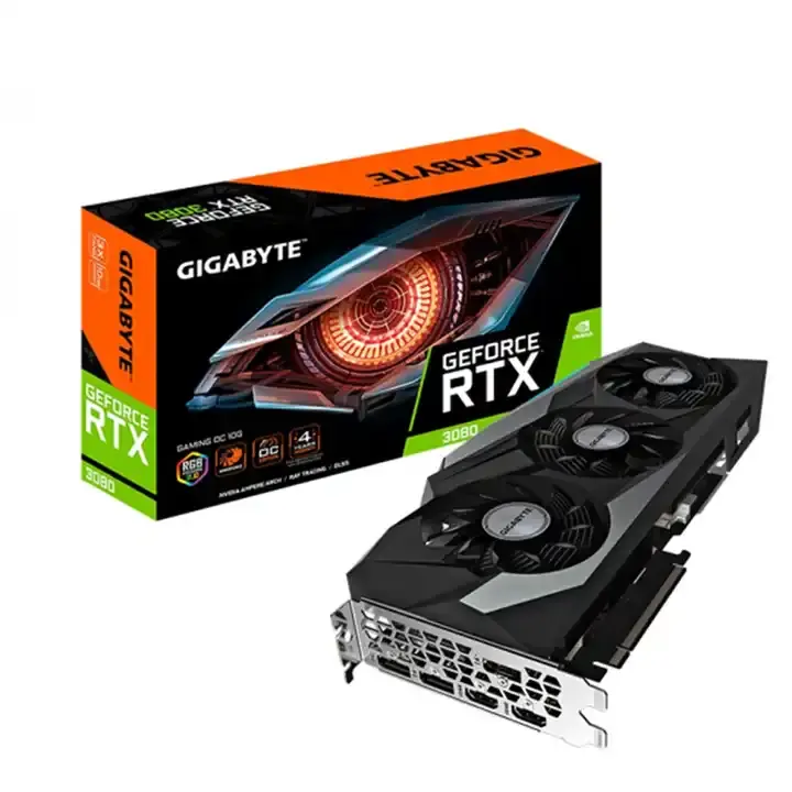 RTX3080 para Gigabyte AORUS GeForce RTX 3080 TI Placa gráfica Xtreme 3080 10GB GDDR6X PCI Express 4.0 ATX Placa de vídeo