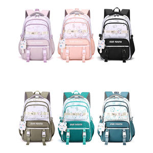 2024 New China Wholesale Factory Rucksack Mochilas Oxford College Women's <b>Kids</b> Large Student School <b>Backpack</b> Bag for Girls - Product Image 3