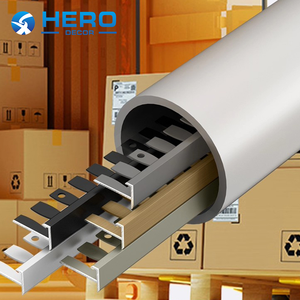 <span class=keywords><strong>Profilo</strong></span> di transizione per pavimenti <span class=keywords><strong>in</strong></span> ceramica e <span class=keywords><strong>alluminio</strong></span>, tipo Hero Metal Edge, con angolo bullnose, <span class=keywords><strong>profilo</strong></span> <span class=keywords><strong>Jolly</strong></span> Beading, per piastrelle <span class=keywords><strong>in</strong></span> gres porcellanato, a forma di arco curvo - Product Image 3