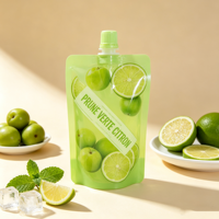 Pochettes à bec verseur personnalisées pour boissons liquides, jus de fruits, gelées, purées – Sacs d'emballage alimentaire anti-odeur