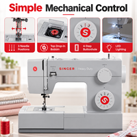 Machine à coudre électrique multifonctionnelle SINGER 4411 pour la maison, qualité automatique, 220V, 1100 Sti/min, professionnelle