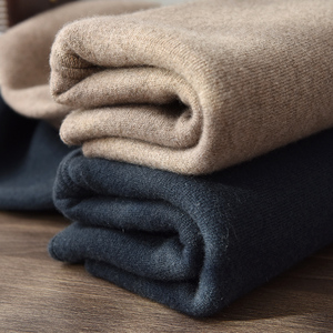 100% <span class=keywords><strong>cardigan</strong></span> <span class=keywords><strong>con</strong></span> <span class=keywords><strong>cerniera</strong></span> a mezzo dolcevita da uomo in puro Cashmere <span class=keywords><strong>con</strong></span> tasche nuovo stile per l'autunno e l'inverno - Product Image 5