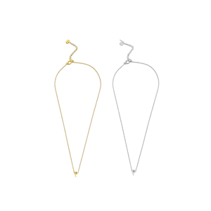 Collar Angelina P de acero inoxidable chapado en oro con colgante de letra para mujer, regalo de joyería de moda. - Product Image 1