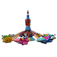 Voiture volante poupée piège à insectes disque attraction attraction tour jetpack lanternes en papier ufo spinner avion jouets volant