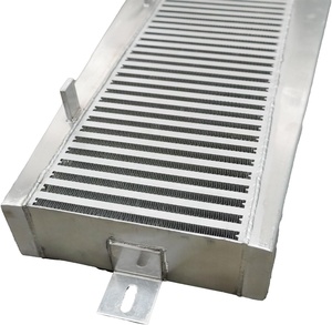 K S-eries Vertical Flow Polished Intercooler <span class=keywords><strong>K20</strong></span>/K24 pour/Swap <span class=keywords><strong>EG</strong></span>/EK/DC2/RSX (Silver)-Retrofit/Upgrade - Product Image 4