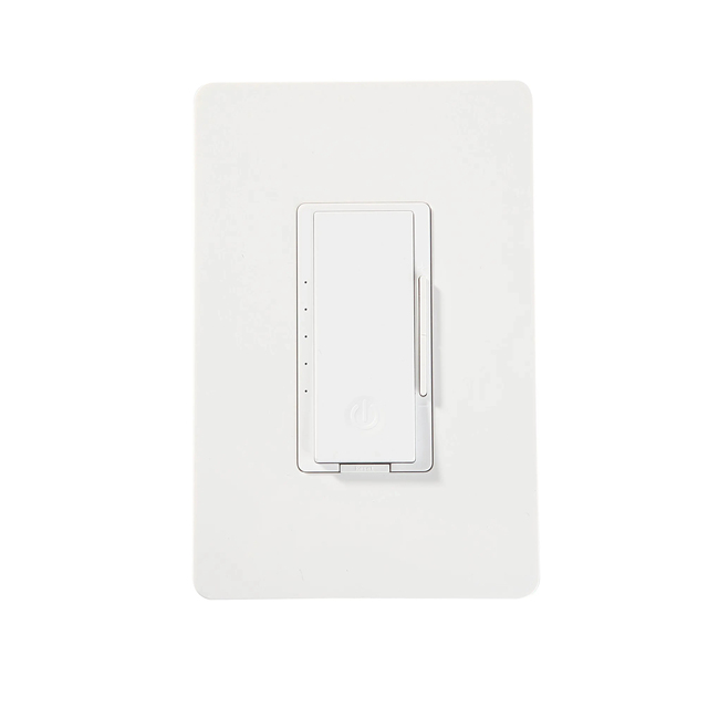 US Wi-Fi 2.4 GHz Dimmer Light Switch, Halogen Bulbs,Works with Matter, Apple Home/Siri & Wired or Wire-Free 3-Way,