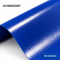 Bâche industrielle en PVC enduit JS 900GSM, imperméable, résistante aux déchirures, aux moisissures et aux flammes, pour couverture de camion