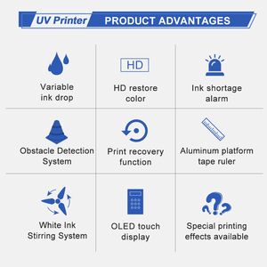 Impresora UV DTF Automática de Tamaño A3 con Barniz, Cabezales Xp600, Película PET, Máquina de Impresión de Adhesivos UV LED de Cama Plana en Venta - Product Image 3