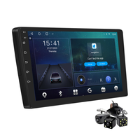 Autoradio Android 2 Din TS18 FM stéréo 8 cœurs avec caméra 360°, écran IPS pour véhicule de 7/9/10,1 pouces
