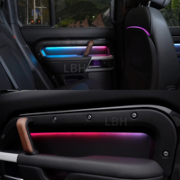 Pour Land Rover Defender 90/110/130 2020-2025 L663 lumière ambiante intérieure complète Multi couleurs RGB atmosphère lampe barre lumineuse LED
