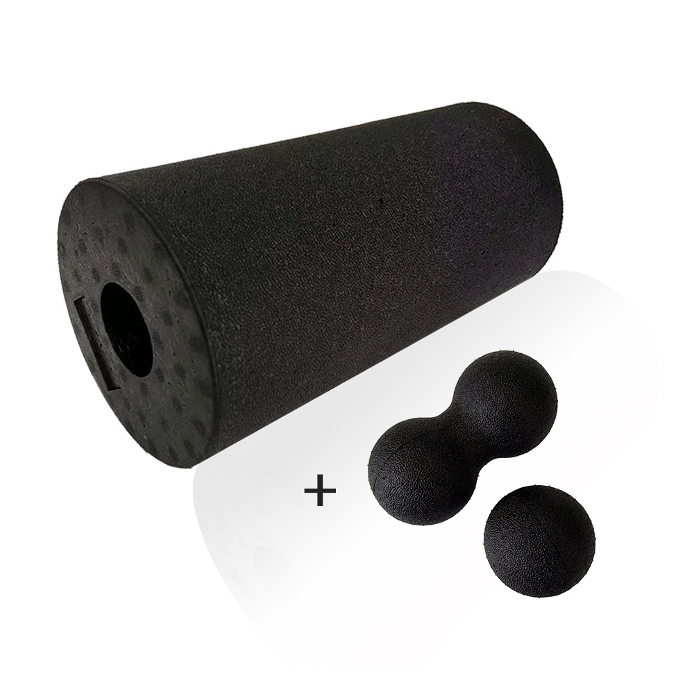 Skin texture 3 piece set black