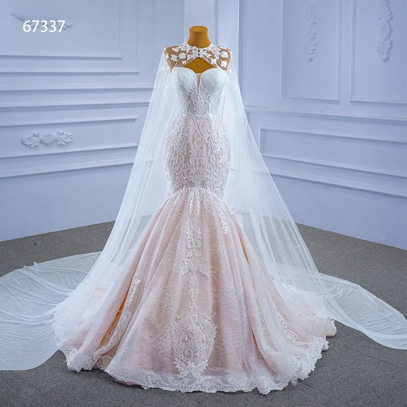 Jancember-vestido de novia elegante rosa, sin mangas, drapeado, RSM67337