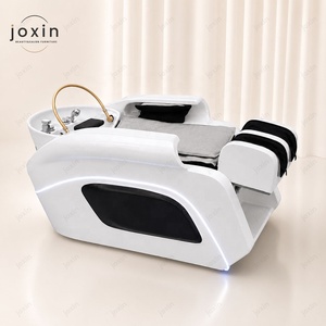 Nueva Cama de Masaje Capilar con Champú, Cama de <span class=keywords><strong>Spa</strong></span> para Cabeza y Cuerpo Completo 4D con Lavabo de Cerámica y Ciclo de Vapor de Agua - Product Image 2
