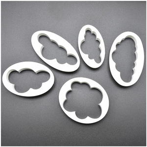 En gros 5 pièces/ensemble <span class=keywords><strong>nuage</strong></span> <span class=keywords><strong>emporte</strong></span>-pièce en plastique Fondant Biscuit Cutter - Product Image 6
