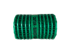 Filo Traeer in acciaio inossidabile rilevabile nastro di avvertimento sotterraneo con nastro di avvertenza rilevabile elettrico 3 "x 1000 'rosso - Product Image 2