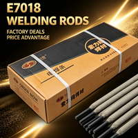 E7018 Düşük Hidrojenli Kaynak Çubuğu 2.5mm 3.2mm 4.0mm AWS A5.1 Karbon Çelik Elektrot Çelik Yapı Köprüleri için