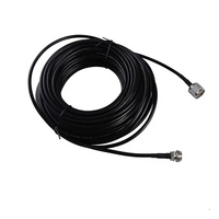 Câble d'extension d'antenne RF en cuivre pur HYT HU334 N-Type Mâle vers N/BNC/TNC, Câble Coaxial Jumper 50 Ohms pour Routeur WiFi, 0.3-30m Personnalisable