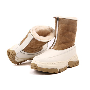 <span class=keywords><strong>Stivali</strong></span> <span class=keywords><strong>Invernali</strong></span> in Pelle con Pelliccia per <span class=keywords><strong>Donna</strong></span> 2024, Scarpe da Neve Resistenti a Freddo fino a 40 Gradi, Protezione dal Freddo del Nord-Est - Product Image 1