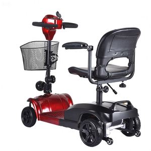 Hot <b>Sale</b> Cross-Border Four-Wheel Electric <b>Mobility</b> <b>Scooter</b> <b>for</b> Elderly Disabled with 24V250W Motor 120KG Capacity <b>Folding</b> Design - Product Image 4