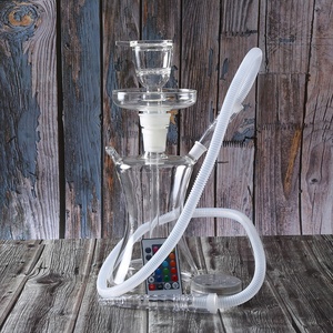 Wholesale Customizable Down <strong>STEM</strong> for Fruit LED Glass <strong>Hookahs</strong> Customizable LED Glass <strong>Hookah</strong> Accessory - Product Image 6