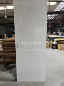 Porte WPC moderne Jiuyixing, facile à installer, surface finie, porte intérieure imperméable, WPC avec revêtement en <span class=keywords><strong>film</strong></span> PVC, porte en peau de WPC - Product Image 6