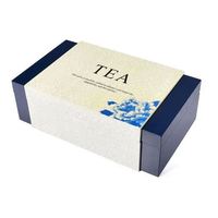 Boîte cadeau en bois de luxe pour le thé, boîte de rangement pour le thé avec impression personnalisée et doublure en mousse souple, emballage cadeau haut de gamme pour le thé