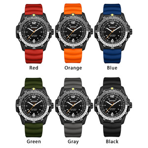Reloj de Cuarzo Sanda 6302 Luminoso, Resistente al Agua, con Bisel Giratorio Unidireccional - Product Image 3