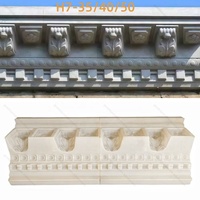 Moules à corniche d'usine, prix, moule à corniche en plastique, silicone, béton pour mur extérieur, façade de maison, corniche décorative