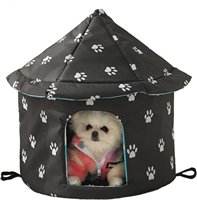 OF Vente en gros de lits de maison pour petits chiens et chats chauds modernes de haute qualité, mignons et doux, amovibles et lavables