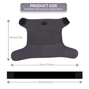 Almohadilla portátil de terapia de frío y calor para hombros, masajeador para aliviar el dolor de hombros - Product Image 4