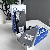 Tablette double SIM 50 16+1 To, autocollant métallique pour téléphone, Techno Camon 40 Pro original avec écran incurvé