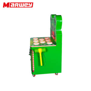 Marwey Vente en gros de machines d'arcade <span class=keywords><strong>Crazy</strong></span> Frog pour enfants Machine de jeu Whack-A-Mole Arcade Hammer de haute qualité - Product Image 5