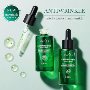 Sérum <span class=keywords><strong>anti</strong></span>-rides apaisant à la centella asiatica et au rétinol de haute qualité, soin de la peau du visage - Product Image 4
