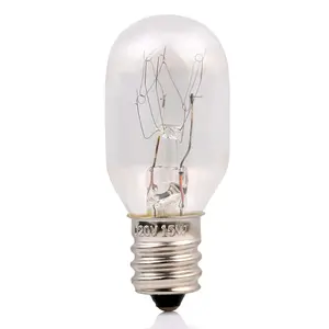 Großhandel e12 lange filament-120V Salz lampen Lampen Himalaya Salz lampe Original Ersatz lampen 15W E12 Sockel Langlebige Glühlampe T20