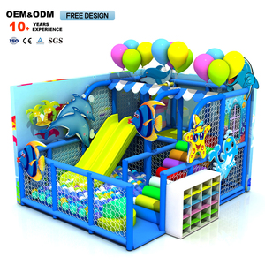 Parque Infantil Interior Personalizable con Piscina de Pelotas Rectangular Comercial de Lujo y Temática Oceánica para Centros Comerciales - Product Image 6