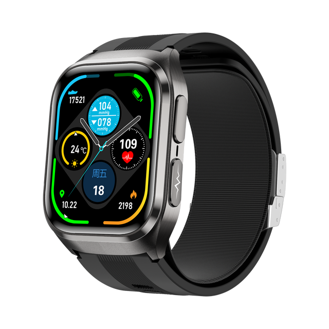 2026 New S17 Smart Watch 2.06inch AMOLED with BT Calling, NFC, AI Health Monitor & 530mAh Long Battery