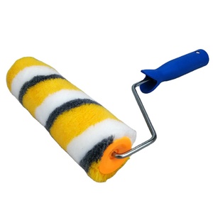 Nhà Máy Cung Cấp Trực Tiếp Sơn Con Lăn Bàn Chải 9 Inch Polyester Con Lăn Sơn Bàn Chải Trang Trí Tường Công Cụ Con Lăn Sơn Bàn Chải - Product Image 1