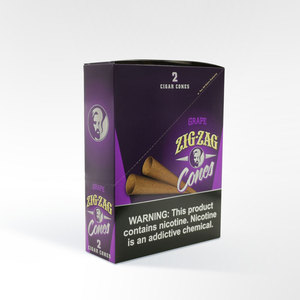 Wholesale original hemp pre rolled cones box packaging custom printing