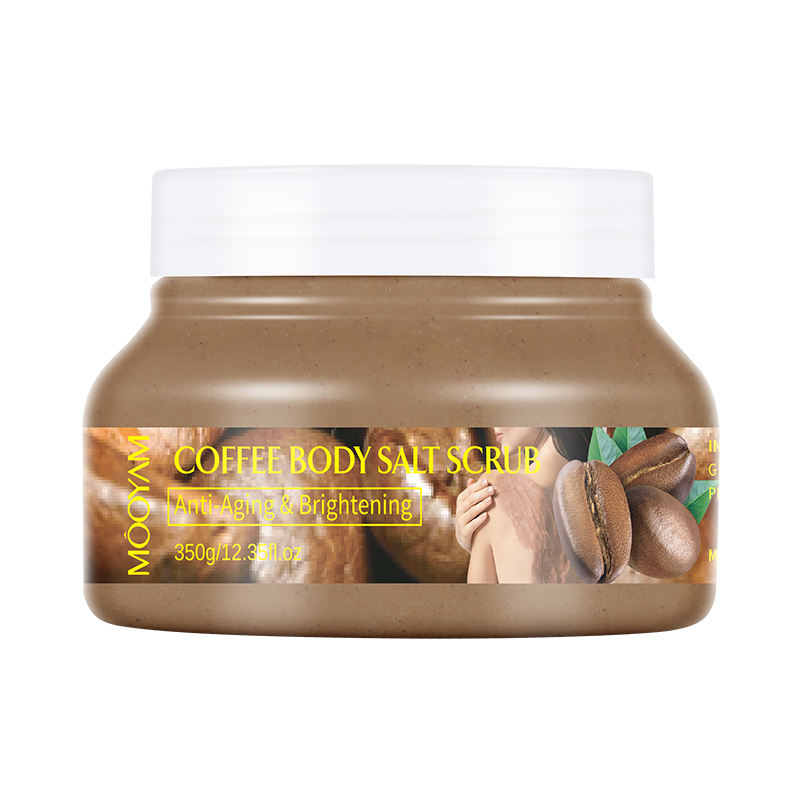 Coffee body salt scrub