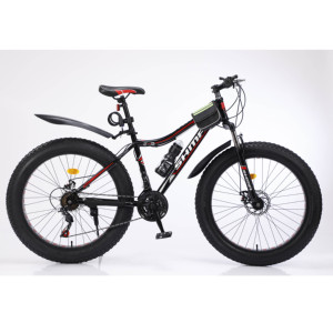 Bicicleta de Montaña China <span class=keywords><strong>2026</strong></span> de 26 Pulgadas, Acero con Alto Contenido de Carbono, Neumáticos Gruesos 4.0, Bicicleta Fat <span class=keywords><strong>Bike</strong></span> de Cinco Llantas, Frenos de Disco, Bicicleta para Nieve - Product Image 5