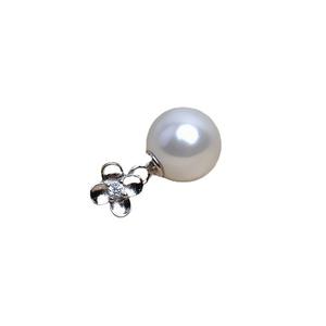 จี้เงินแท้ S925 สำหรับทำเครื่องประดับเอง รุ่น JG5252 ลายหญ้าแห่งความโชคดี พร้อมไข่มุก  ฐานจี้เปล่า 7-12 มม. อุปกรณ์เสริมสำหรับงานเครื่องประดับสุดหรู - Product Image 5