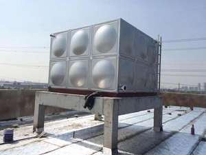 Изолированный резервуар для воды из нержавеющей стали с квадратным резервуаром для воды из нержавеющей стали для хранения - Product Image 5