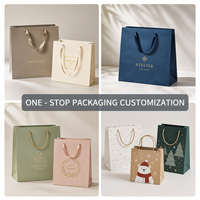 Bolsas de papel impresas de marca de ropa personalizada con su propio logotipo, bolsas de papel de compras de cartón, bolsas de regalo para pequeñas empresas