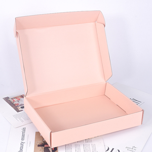 Logotipo personalizado diseñado caja de embalaje estilo correo entrega cartón color corrugado caja de papel bolso caja de papel - Product Image 3