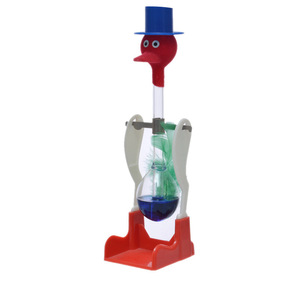 Educational Magic Sippy Dipping Handmade Eco-Friendly Glass Cube Thirsty <strong>Drinking</strong> <strong>Bird</strong> <strong>Toy</strong> for Stress Relief - Product Image 3