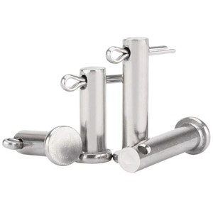 Pasador Cilíndrico de Acero Inoxidable 304 Laughing Eagle GB882 Tipo B con Cabeza Plana y Orificio, Grado 4.8, para Uso en la Industria de la Construcción - Product Image 1