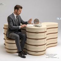 Armoire de rangement pour bijoux RZ personnalisée, îlot de dressing avec vitrine transparente pour l'organisation de bijoux domestiques